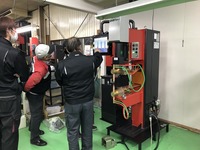 新型スポット溶接機導入